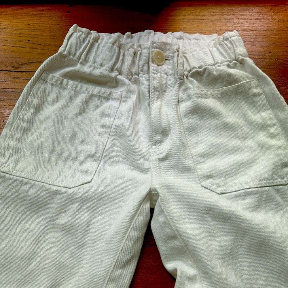 Barrel Work Pant Ivory. XS Emerson Fry